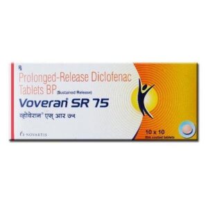 VOVERAN SR 75 MUSCULO SKELETAL CV Pharmacy