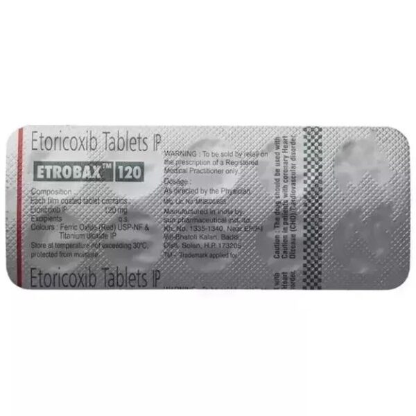 ETROBAX-120MG MUSCULO SKELETAL CV Pharmacy