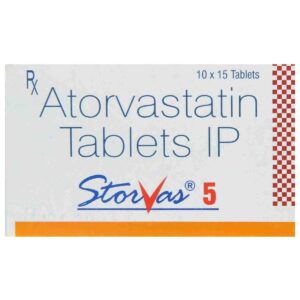 STORVAS 5MG TAB ANTIHYPERLIPIDEMICS CV Pharmacy