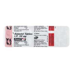 ATPARK 50MG TAB BETA BLOCKER CV Pharmacy