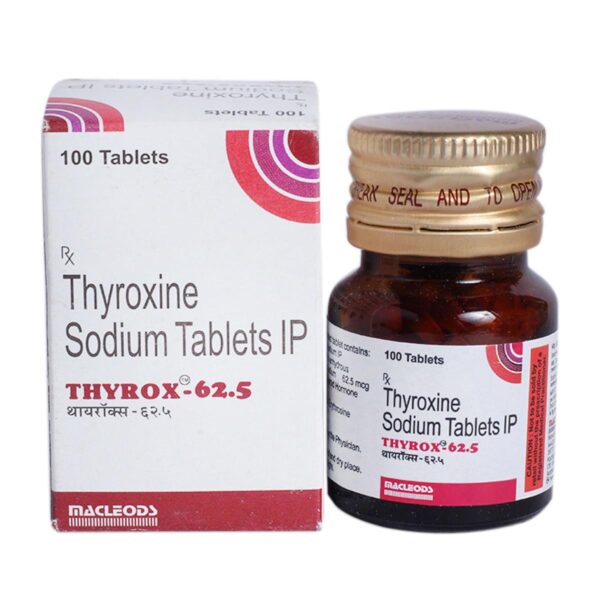 THYROX 62.5 TAB ENDOCRINE CV Pharmacy