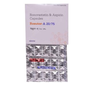 ROSUTOR-A 20/75 ANTIHYPERLIPIDEMICS CV Pharmacy