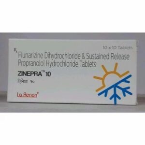 ZINEPRA 10 TAB BETA BLOCKER CV Pharmacy