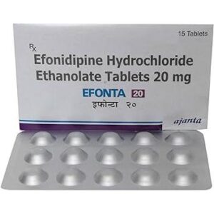 EFONTA 20MG TAB CALCIUM CHANNEL BLOCKERS CV Pharmacy