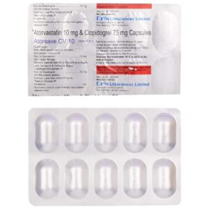 ATORSAVE CV 10 CAPSULE ANTIHYPERLIPIDEMICS CV Pharmacy