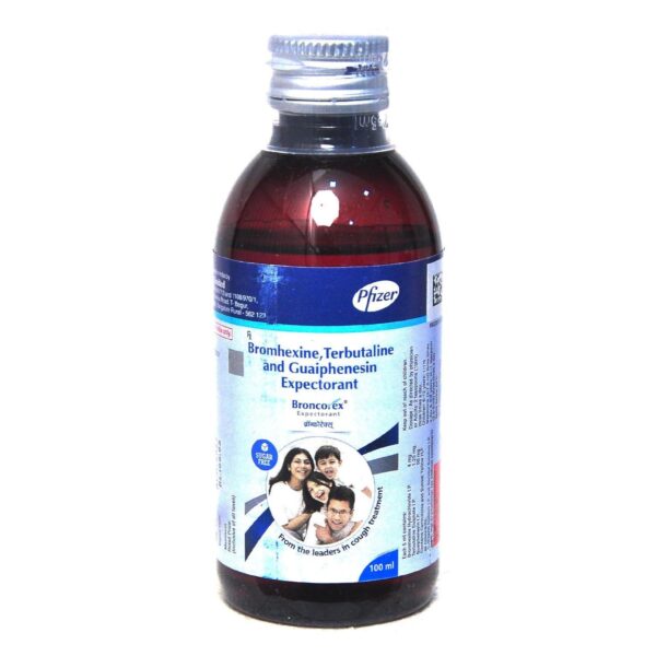 BRONCOREX 100ML LIQUID COUGH AND COLD CV Pharmacy 2