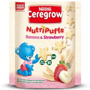 CEREGROW NUTRI PUFFS (BANANA &STRAWBERRY ) FMCG CV Pharmacy