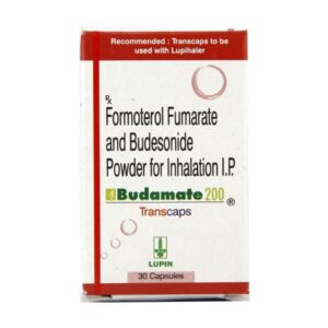 BUDAMATE 200MCG TRANSCAP ANTIASTHAMATICS CV Pharmacy