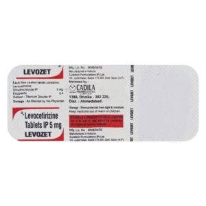 LEVOZET TAB COUGH AND COLD CV Pharmacy