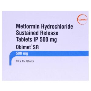 OBIMET 500MG TAB ENDOCRINE CV Pharmacy