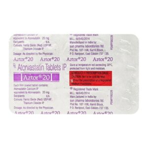 AZTOR 20MG TAB ANTIHYPERLIPIDEMICS CV Pharmacy