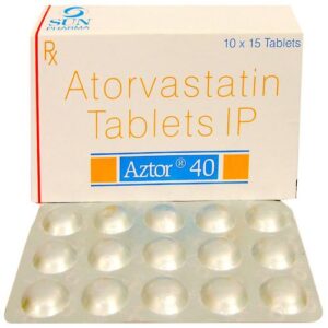 AZTOR 40MG TAB ANTIHYPERLIPIDEMICS CV Pharmacy