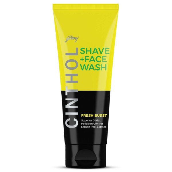 CINTHHOL SHAVE FACE WASH BURST FMCG CV Pharmacy