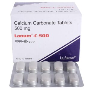 LANUM C 500MG TAB Medicines CV Pharmacy