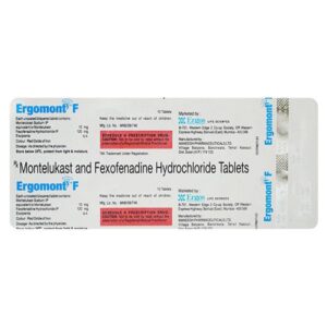 ERGOMONT-  F TAB COUGH AND COLD CV Pharmacy