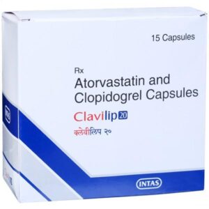 CLAVILIP 20/75MG TAB ANTIHYPERLIPIDEMICS CV Pharmacy