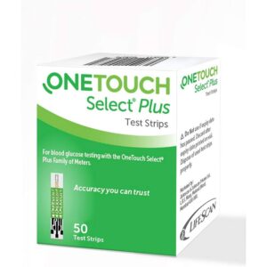 ONE TOUCH SELECT PLUS STRIPS 50`S DIAGNOSTIC AND OTHER DEVICES CV Pharmacy
