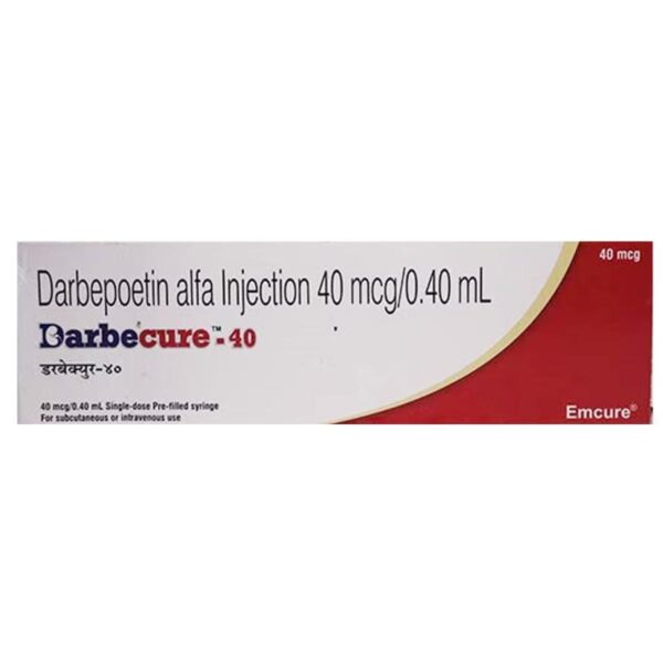 DARBECURE 40MCG INJ Medicines CV Pharmacy