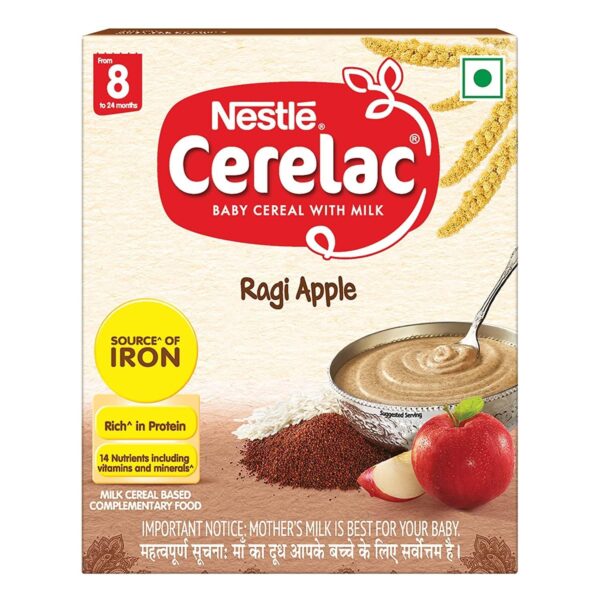 CERELAC 8+ RAGI APPLE BABY CARE CV Pharmacy 2