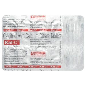 KAL-C STRONG TAB BONE METABOLISM CV Pharmacy