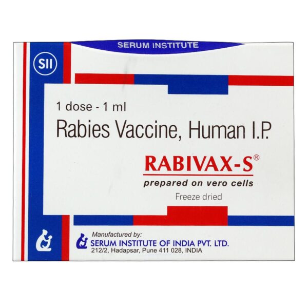RABIVAX-S 1ML INJ. Medicines CV Pharmacy 2