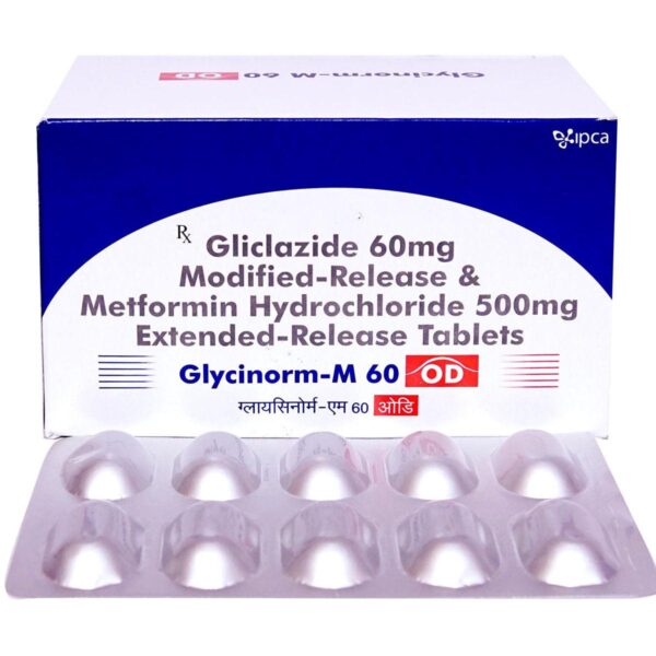 GLYCINORM-M OD 60MG TAB ENDOCRINE CV Pharmacy 2