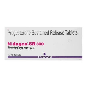 NIDAGEN SR 300MG TAB HORMONES CV Pharmacy