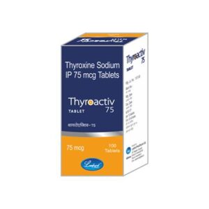 THYROACTIV 75MCG TAB ENDOCRINE CV Pharmacy