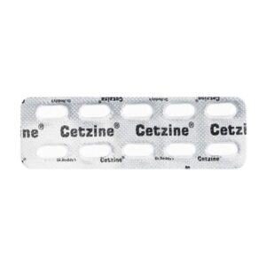 CETZINE TAB ANTI HISTAMINICS CV Pharmacy