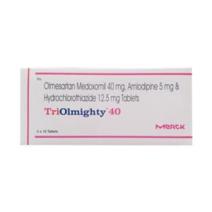 TRIOLMIGHTY 40MG TAB ANGIOTENSIN-II ANTAGONIST CV Pharmacy