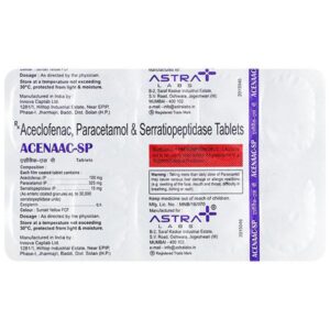 ACENAAC-SP TAB ANTI INFLAMMATORY ENZYMES CV Pharmacy