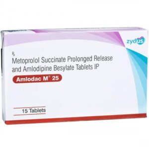 AMLODAC M 25 TAB CALCIUM CHANNEL BLOCKERS CV Pharmacy