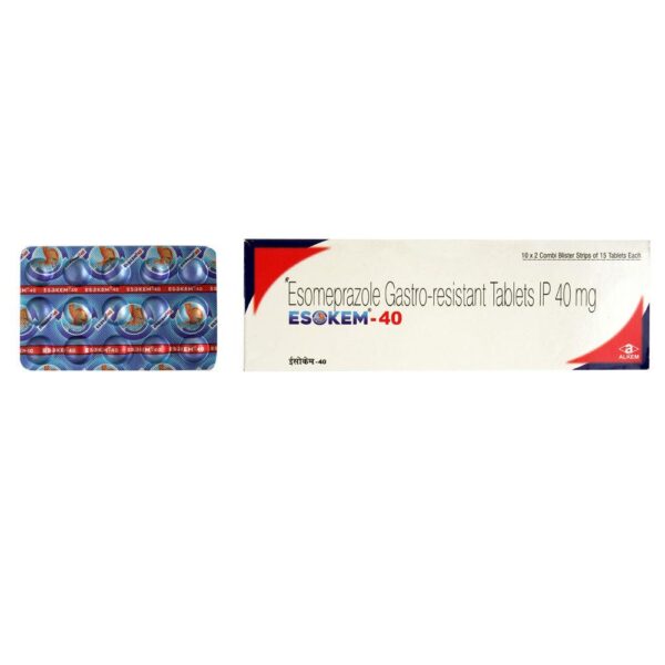 ESOKEM 40MG TAB ANTACIDS CV Pharmacy