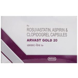 ARVAST GOLD 20MG CAP ANTIHYPERLIPIDEMICS CV Pharmacy