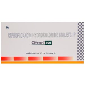 CIFRAN 500MG TAB ANTI-INFECTIVES CV Pharmacy