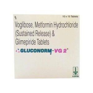 GLUCONORM-VG2 TAB ENDOCRINE CV Pharmacy