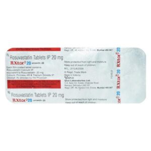 RXTOR 20MG TAB ANTIHYPERLIPIDEMICS CV Pharmacy