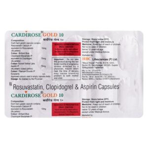 CARDIROSE GOLD 10MG TAB ANTIHYPERLIPIDEMICS CV Pharmacy