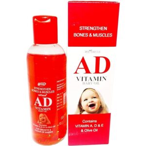 AD VITAMIN BABY OIL 100ML Medicines CV Pharmacy