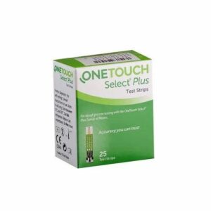ONE TOUCH SELECT PLUS STRIP 25`S DIAGNOSTIC AND OTHER DEVICES CV Pharmacy