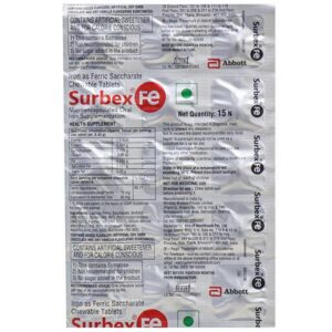 SURBEX FE TAB SUPPLEMENTS CV Pharmacy