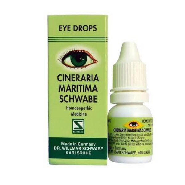 CINERARIA MARITIMA SCHWABE EYE DROP (WITHOUT ALCOHOL ) Medicines CV Pharmacy