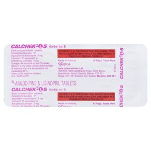 CALCHEK-L 5 TAB ACE INHIBITORS CV Pharmacy