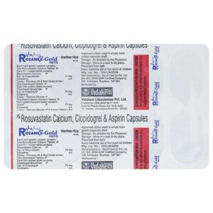 ROZANEX GOLD 10/75MG TAB Medicines CV Pharmacy