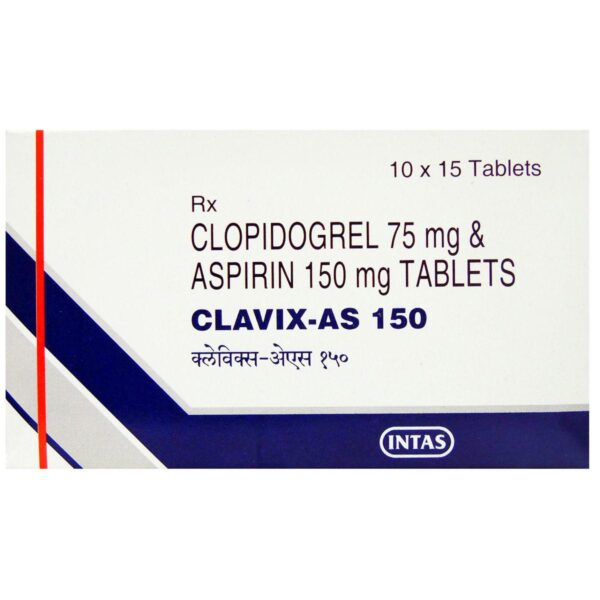 CLAVIX-AS 150MG TAB ANTIPLATELETS CV Pharmacy 2
