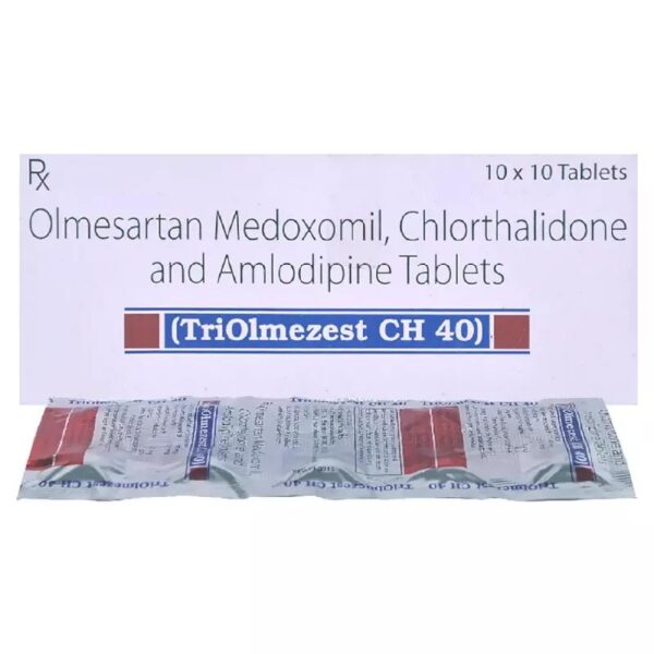 TRIOLMEZEST CH 40 TAB ANGIOTENSIN-II ANTAGONIST CV Pharmacy