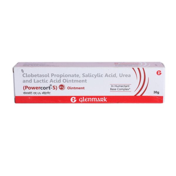 POWERCORT-S 6% OINTMENT 30G Medicines CV Pharmacy