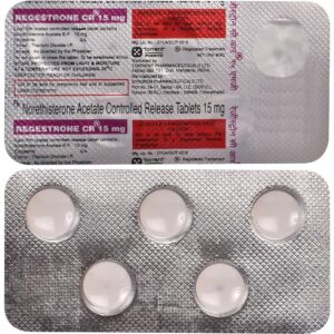 REGESTRON CR 15MG TAB HORMONES CV Pharmacy