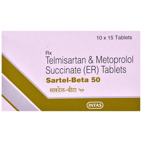 SARTEL BETA 50 TAB ANGIOTENSIN-II ANTAGONIST CV Pharmacy