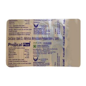 PROLICAL PLUS CAP Medicines CV Pharmacy